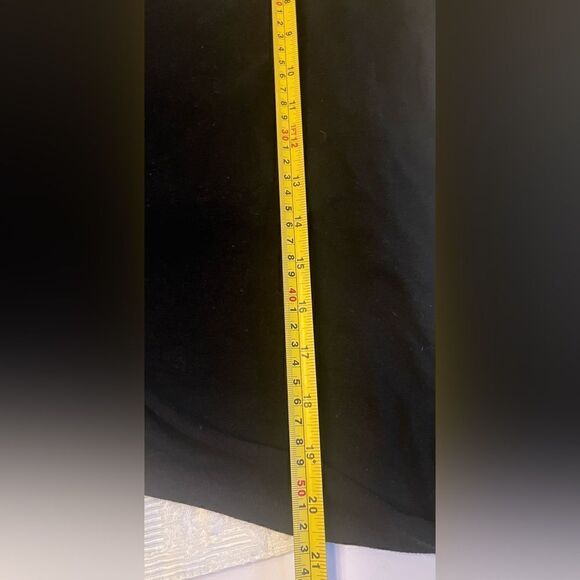 Zellla Side Knot Asymmetrical Shirt Sz 10/12 Black 3/4 Sleeves - Picture 6 of 8